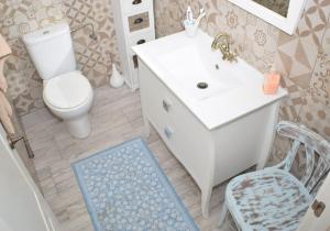 Koupelna v ubytování Hermoso Apartamento Vintage