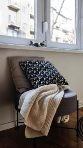 Posezení v ubytování Cosy apartment