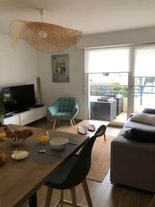 Posedenie v ubytovaní Le Bigorn'O : T2 situé à 50 m de la plage