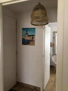 Posteľ alebo postele v izbe v ubytovaní Le Bigorn'O : T2 situé à 50 m de la plage + 12 fotografií
