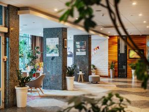 Lobby alebo recepcia v ubytovaní Mercure Czestochowa Centrum