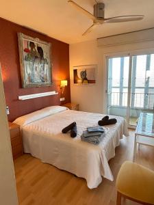 Postel nebo postele na pokoji v ubytování Voramar Viu Bé + 23 fotografií