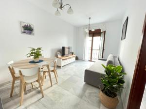 Posezení v ubytování Botánic Suite Malaga