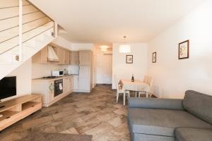Kuchyň nebo kuchyňský kout v ubytování Bellavista Apartments