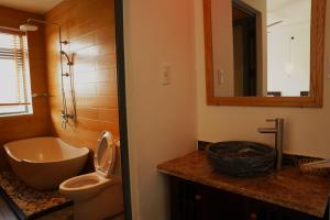 Koupelna v ubytování Hoang Y Homestay + 13 fotografií