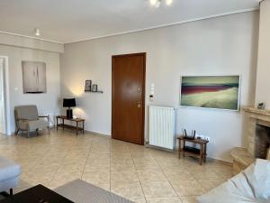 Posezení v ubytování Hector Apartment Airport by Airstay