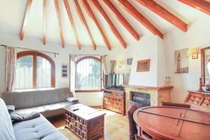 Posezení v ubytování Villa con piscina privada - Benicolada