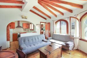 Posezení v ubytování Villa con piscina privada - Benicolada