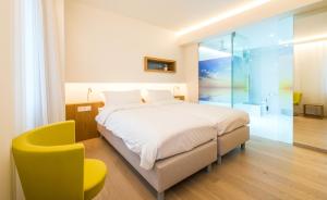 HasHotel客房内的一张或多张床位