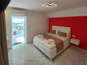 Кровать или кровати в номере House Blerina