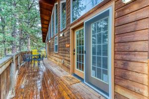 Balkón nebo terasa v ubytování Camp Polk Lodge