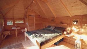 Postel nebo postele na pokoji v ubytování Pine Point