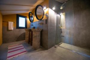 Koupelna v ubytování Villa Porto