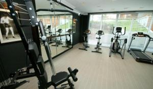 Fitness centrum a/nebo fitness zařízení v ubytování Nadmorski Dwór Premium przy plaży