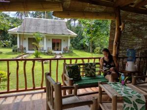 Jardin de l'établissement Happy Coconut Camiguin