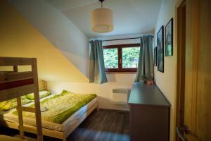 Postel nebo postele na pokoji v ubytování Apartmán Remedy