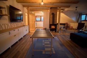 Stolní tenis v ubytování Apartmán Remedy nebo okolí