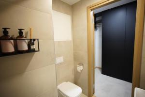 Koupelna v ubytování Riia Kvartal Apartment