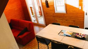 Część wypoczynkowa w obiekcie Chalet idéal 4-8 pers avec garage 20 mn Gérardmer