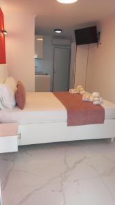 Кровать или кровати в номере House Blerina