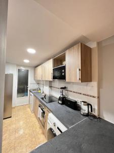 Kuchyň nebo kuchyňský kout v ubytování Apartamento Zaragoza Centro