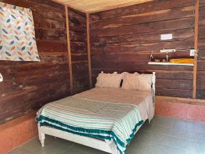 Postel nebo postele na pokoji v ubytování CASADOS RANCH
