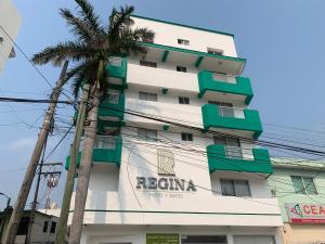 Budova, kde se aparthotel nachází