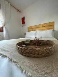 Postel nebo postele na pokoji v ubytování Apartamento Can Giru