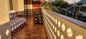 Balkon lub taras w obiekcie casa Carolina y Roger tazacorte