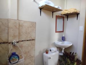 Ванная комната в The Farm's Rooms Arenal