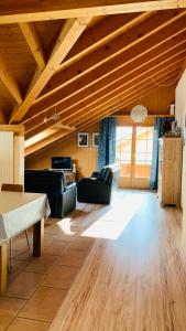 Area soggiorno di Ferienwohnung Talhaus