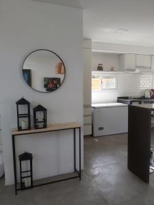 Η κουζίνα ή μικρή κουζίνα στο Casa La Marejada