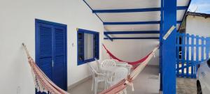 Krevet ili kreveti u jedinici u objektu Casa na Praia do Lazaro