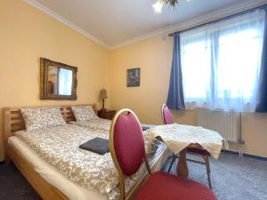Postel nebo postele na pokoji v ubytování Luxi Romantik Apartments