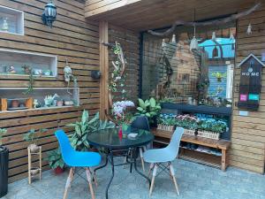 Un jardín fuera de Yu Shou Hao Hsien Guesthouse