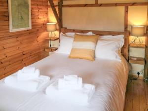 Cama o camas de una habitación en The Sheiling Skye