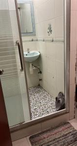 Ванна кімната в New hoover hostel