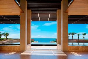 a view of the ocean from the lobby of a resort at JW Marriott Los Cabos Beach Resort & Spa in San José del Cabo