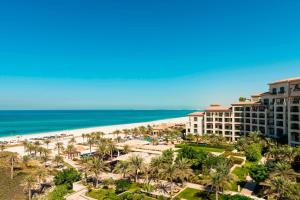 a view of the beach and the resort at The St. Regis Saadiyat Island Resort, Abu Dhabi in Abu Dhabi