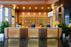 Lobby eller resepsjon på Muong Thanh Grand Saigon Centre Hotel
