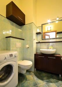 Koupelna v ubytování Apartament na Morenie Gdańsk