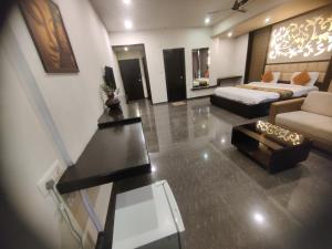 Voodi või voodid majutusasutuse HOTEL RESTANDVIEW toas