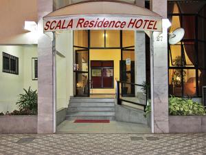 Majoituspaikan Scala Residence Hotel julkisivu tai sisäänkäynti