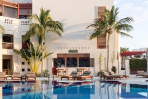 Bazén v ubytování Sifawy Boutique Hotel nebo v jeho okolí
