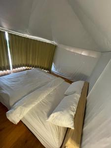Postel nebo postele na pokoji v ubytování Segara Camp Kintamani