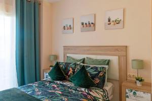 Posteľ alebo postele v izbe v ubytovaní Miramar del Sol - Apartamento de 2 Dormitorios + 37 fotografií