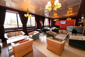 Istumisnurk majutusasutuses Kirovakan Hotel