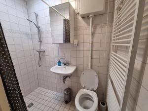 Koupelna v ubytování Zilt Zand