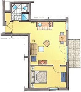 Galeriebild der Unterkunft Haus Ostseewelle - Wohnung 13 / 312 in Kühlungsborn