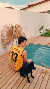 Afbeelding uit fotogalerij van A Casinha de Madeira in Balneário Gaivotas